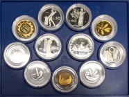 REPUBBLICA ITALIANA (1947-) Divisionale 1987. Undici pezzi proof. In confezione originale da zecca
FS