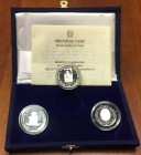 REPUBBLICA ITALIANA (1947-) 100, 200 e 500 Lire 1988 – AG Trittico Università di Bologna. In astuccio originale
FS