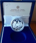 REPUBBLICA ITALIANA (1947-) 500 Lire 1989 – Gig. 437/P AG Lotta contro il cancro, in astuccio originale
FS