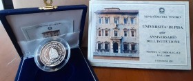 REPUBBLICA ITALIANA (1947-) 5.000 Lire 1993 – AG Università di Pisa. Lotto di due monete, una in blister e l’altra in confezione originale
FDC-FS...