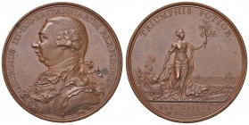 SELEZIONE DI MEDAGLIE DELL’ETÀ NAPOLEONICA Medaglia 1820 Pace di Amiens – D/ busto a sinistra del re d’Inghilterra Giorgio III - R/ “Triumphis Potior”...