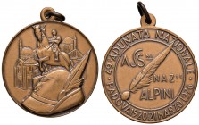 Medaglia 1976 Adunata annuale Alpini – AE (g 13,75 – Ø 32 mm)
SPL