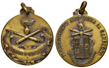 Medaglia 7° Reggimento Artiglieria da Campagna – AE (g 8,71 – Ø 27 mm) 
BB+