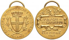 Medaglia della Camera di Commercio di Milano a Giuseppe Cambiaghi 1921 – Opus: Johnson AU (g 5,69 – Ø 21 mm)
FDC