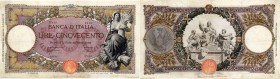 Banca d’Italia – 500 Lire 22/11/1940 P170 4918 – Gig. BI 29U Pieghe, restauri
MB/BB