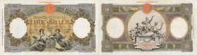 Banca d’Italia – 1.000 Lire 19/08/1940 R84 8333 – Gig. BI 44M Pieghe
BB+