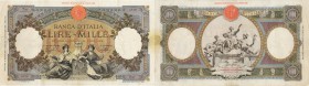 Banca d’Italia – 1.000 Lire 21/05/1941 T97 5728 – Gig. BI 44P Pieghe
BB+