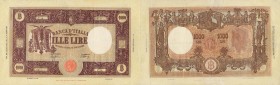 Banca d’Italia – 1.000 Lire 22/09/1943 C24 081911 – Gig. BI 48B R Pieghe e piccoli strappi
BB