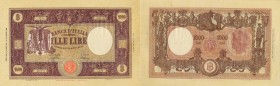 Banca d’Italia – 1.000 Lire 06/03/1944 Q30 085938 – Gig. BI 49A Pieghe
SPL