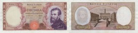 Banca d’Italia – 10.000 Lire 03/07/1962 N0096 051521 – Gig. BI 74A Modeste ondulazioni da mazzetta
SPL