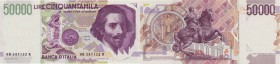 Banca d’Italia – 50.000 Lire 1992 HB 347132 R – Gig. BI 81B
FDS