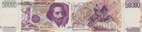 Banca d’Italia – 50.000 Lire 1997 BD 721740 Y – Gig. BI 81D 
qFDS/FDS