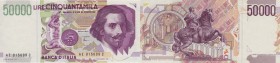 Banca d’Italia – 50.000 Lire 1999 AE 015699 C – Gig. BI 81E
qFDS/FDS