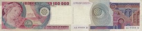 Banca d’Italia – 100.000 Lire 20/06/1978 AA 673216 D – Gig. BI 83A Pieghe e strappo
BB