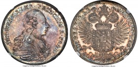 Paar. Johann Wenzel Taler 1771 MS63 NGC, Vienna mint, KM2, Dav-1193. Laurel Edge. Struck in a total mintage of only 200 examples. The offering exhibit...