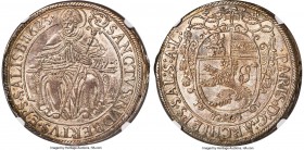 Salzburg. Paris von Lodron Taler 1623 MS64 NGC, KM61, Dav-3497. A commendable taler carrying gleaming luster throughout well-kept surfaces, this featu...