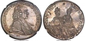 Salzburg. Sigismund III Taler 1762-FM MS63 NGC, KM395.3, Dav-1254. A type only very infrequently seen in Mint State condition, this example revealing ...