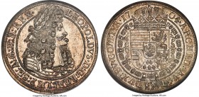 Leopold I Taler 1704/3 MS63 NGC, Hall mint, KM644.4, Dav-1003. An appealing selection conveying sharp and intricate detail alongside glistening luster...
