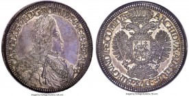 Karl VI 2 Taler ND (1719) MS63 NGC, Hall mint, KM1595, Dav-1049. 56.97gm. Mintage: 2,500. A better undated emission, this being the first such example...