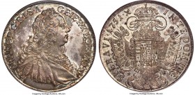 Franz I Taler 1751-HA MS64 NGC, Hall mint, KM2038, Dav-1155, Herinek-129. Exceedingly difficult to locate outside of well-circulated grades, the coin ...