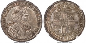 Frederick III Speciedaler 1667-GK MS65 NGC, Copenhagen mint, KM288, Dav-3555, Hede-73A (R; same dies), Sieg-90 (R). A simply incredible survivor of th...