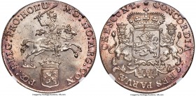 Holland. Provincial 1/2 Ducaton 1767 MS66 NGC, KM105, Delm-1047. A stunningly radiant selection that defies the odds of time, preserving consistently ...
