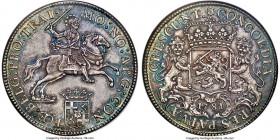 Utrecht. Provincial Ducaton (Silver Rider) 1781 MS65 NGC, KM92.1, Dav-1832, Delm-1031. A magnificently toned example bearing the prestigious "Millenni...