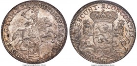 Zeeland. Provincial Ducaton 1785 MS64 NGC, KM57.2, Dav-1836. Graced with an age-old salt-white tone that evenly decorates the surfaces, glints of shim...