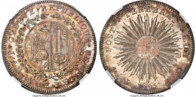 Geneva. Canton 12 Florins 9 Sols (Taler) L'An IV (1795)-TB MS66 NGC, KM111, Dav-1769. Of undeniable beauty and quality for the type, the gem-level pre...