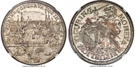 Zurich. Canton Taler 1758 MS64 NGC, KM143.4, Dav-1791. Displaying a frosted glass-like luster, a slight unevenness to the planchet creating a lustrous...