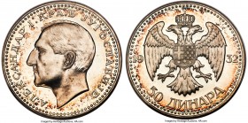 Alexander I Proof 50 Dinara 1932-(l) PR66 PCGS, London mint, KM16, Dav-408. A lovely selection displaying shimmering, mirror white surfaces that serve...