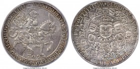 Maximilian I (1493-1519) 2 Guldiner 1509 XF45 NGC, Hall mint, Dav-LS282A, Schulten-4454, cf. Moser-Tursky-pg. 41, Fig. 82 (for gold striking with rose...