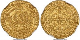 Edward III (1327-1377) gold Noble ND (1363-1369) MS67 NGC, Tower mint, Treaty Period, S-1503, N-1232, Schneider-75. 7.76gm. (annulet) ЄD | WARD: DЄI: ...
