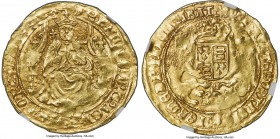 Henry VIII (1509-1547) gold 1/2 Sovereign ND (1544-1547) MS60 NGC, Southwark mint, S mm, Third Coinage, S-2297, N-1828, Schneider-621 var. (reverse le...