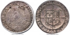 Elizabeth I (1558-1603) Crown ND (1601-1602) AU53 PCGS, Tower mint, "1" mm, KM7, S-2582, N-2012. A splendid representative for this English crown type...