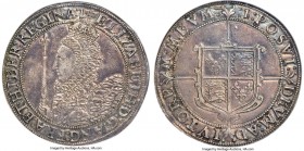 Elizabeth I (1558-1603) Crown ND (1601-1602) AU50 NGC, Tower mint, "1" mm, KM7, S-2582, N-2012. A well-preserved and lesser-circulated representative ...