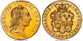 George III gold Proof Pattern Guinea 1761 PR64 PCGS, KM-Pn40, W&R-84 (R4). By Richard Yeo. A sharp selection of this plain-edged pattern issue, noted ...