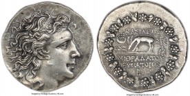 PONTIC KINGDOM. Mithradates VI Eupator (120-63 BC). AR tetradrachm (32mm, 11h). ANACS XF45. Dated Seleucid Era 224, 2nd month (74 BC). Diademed head o...