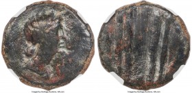 ARMENIAN KINGDOM. Erato, sole reign (ca. AD 13-15). AE octachalkon (24mm, 10.87 gm, 1h). NGC Fine 4/5 - 1/5, smoothing. Artaxata, Regnal Year 3. BA-EP...