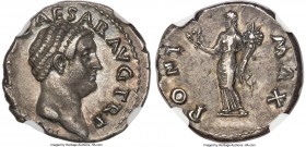 Otho (January-April AD 69). AR denarius (18mm, 3.05 gm, 6h). NGC Choice XF 4/5 - 3/5. Rome, 9 March-mid April AD 69. IMP OTHO CAESAR AVG TR P, bare, b...