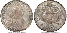 Maria Theresa Taler 1769 IC-SK MS63+ NGC, Vienna mint, KM1849, Dav-1115. Sharply produced, with clearly contoured features anchored in brilliant argen...