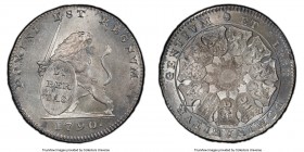 Insurrection 3 Florins 1790-(b) MS64+ PCGS, Brussels mint, KM50, Dav-1285. A one-year type of which only 44,000 examples were struck. This offering co...