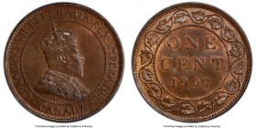 Edward VII Cent 1907 MS64 Brown PCGS, London mint, KM8. Scarce so fine.

HID09801242017

© 2020 Heritage Auctions | All Rights Reserved