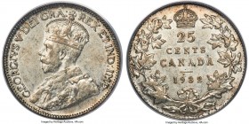 George V 25 Cents 1932 AU53 PCGS, Royal Canadian mint, KM24a. Bright luster with gentle wear.

HID09801242017

© 2020 Heritage Auctions | All Righ...