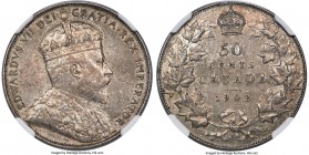 Edward VII 50 Cents 1902 AU55 NGC, London mint, KM12. Pleasingly original tone over gently circulated surfaces.

HID09801242017

© 2020 Heritage A...
