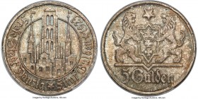 Free City 5 Gulden 1923 MS64 PCGS, KM147. A premium example of the type with full mint bloom and attractive mottled tone.

HID09801242017

© 2020 ...