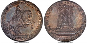 Saxony. Friedrich August II "Vicariat" Taler 1741 MS63 NGC, Dresden mint, KM907, Dav-2669. A thorough cabinet piece of immense visual appeal, the old-...