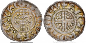John (1199-1216) Penny ND (1204/5-c. 1209) MS66 NGC, London mint, Ricard T. as moneyer, Short Cross type, Class 5b, S-1351, N-970. 1.42gm. hЄNRICVS R ...
