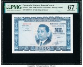 Equatorial Guinea Banco Central 1000 Pesetas Guineanas 12.10.1969 Pick 3 PMG Superb Gem Unc 67 EPQ. 

HID09801242017

© 2020 Heritage Auctions | All R...