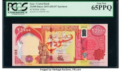 Iraq Central Bank of Iraq 25,000 Dinars 2015 / AH1437 Pick 102bs Specimen PCGS Gem New 65PPQ. 

HID09801242017

© 2020 Heritage Auctions | All Rights ...